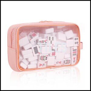 Mesh Storage Bag with Zipper Lightweight Travel Organizer Multi-Purpose Utility